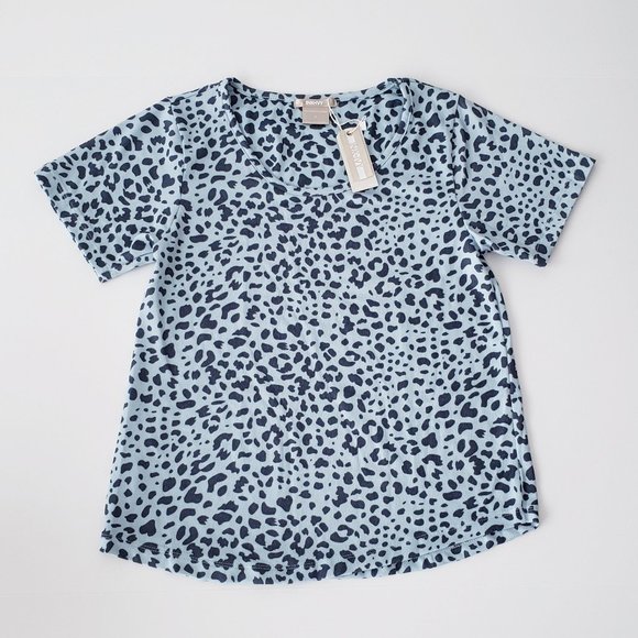 INK + IVY Animal Print top - Picture 2 of 6